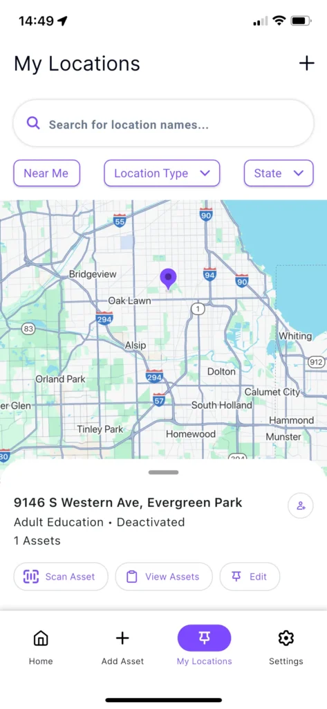 Tag Wizard - Asset Tagging App - My Locations