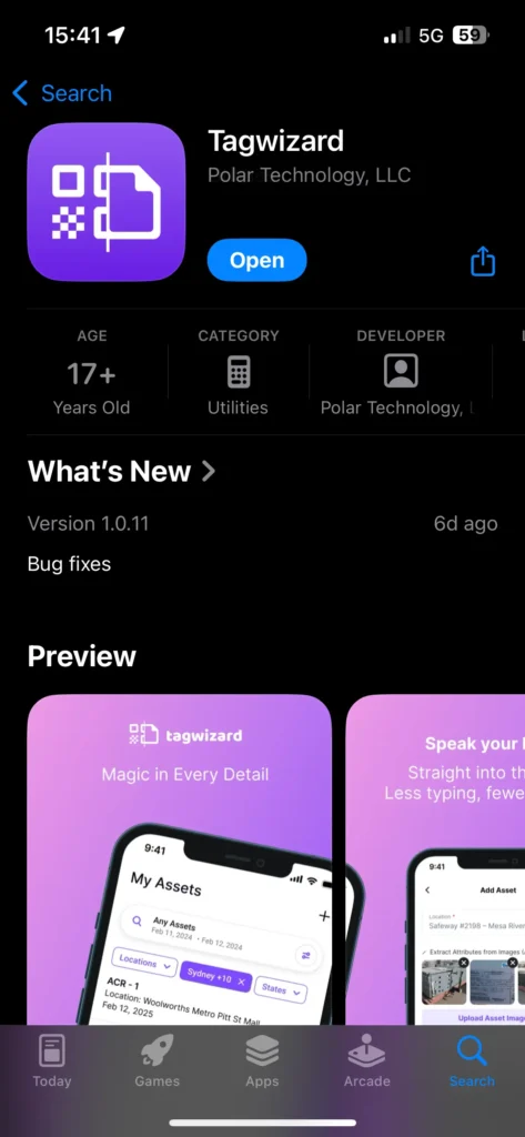 App Store - Tag Wizard