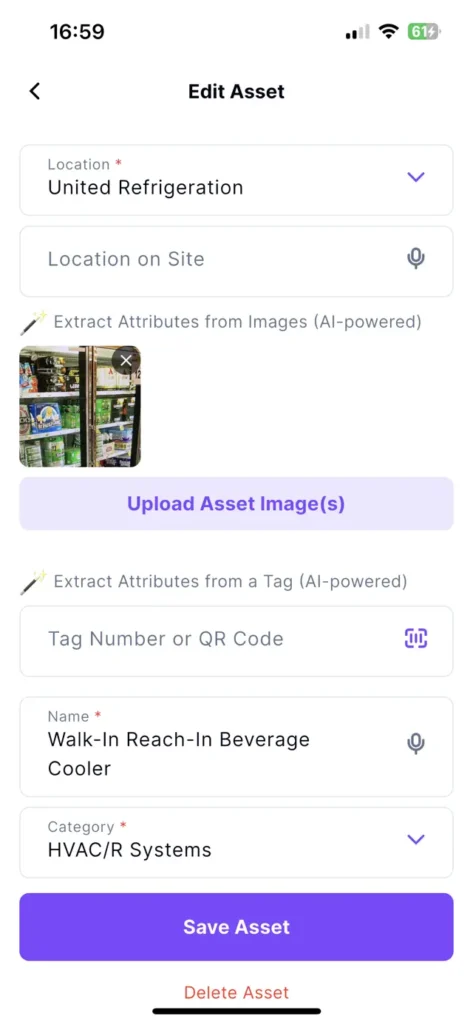Edit Asset - Tag Wizard
