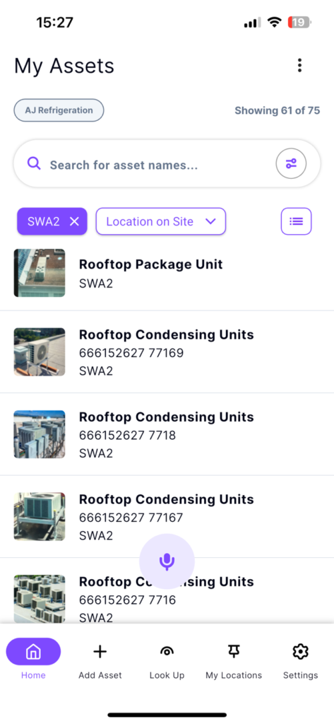 My Assets List - Tag Wizard