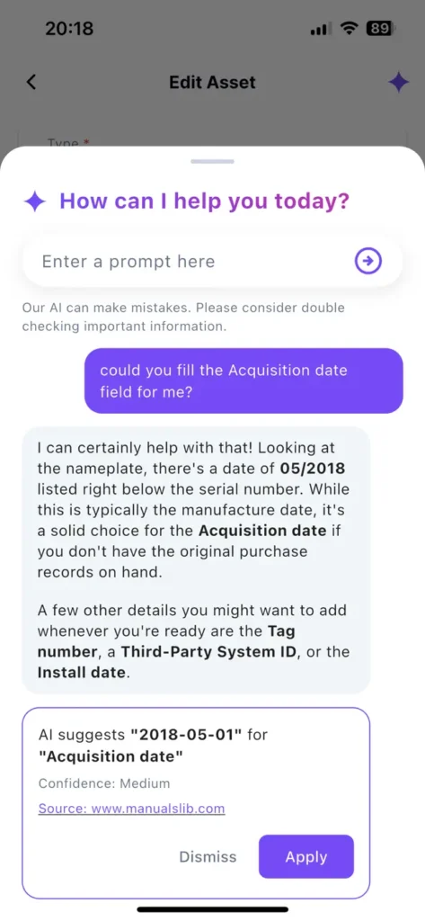 Tag Wizard - Asset Details - AI Agent